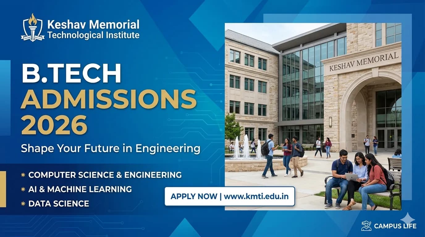 Admission Notification: B.Tech Programs 2026-27