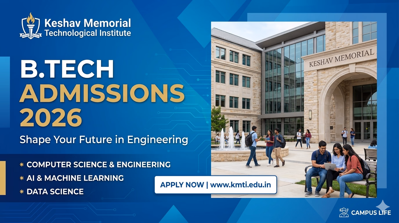 Admission Notification: B.Tech Programs 2026-27
